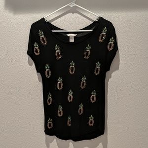 Sequin Pineapple Shirt